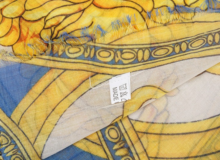 روسری نخی طرح Versace