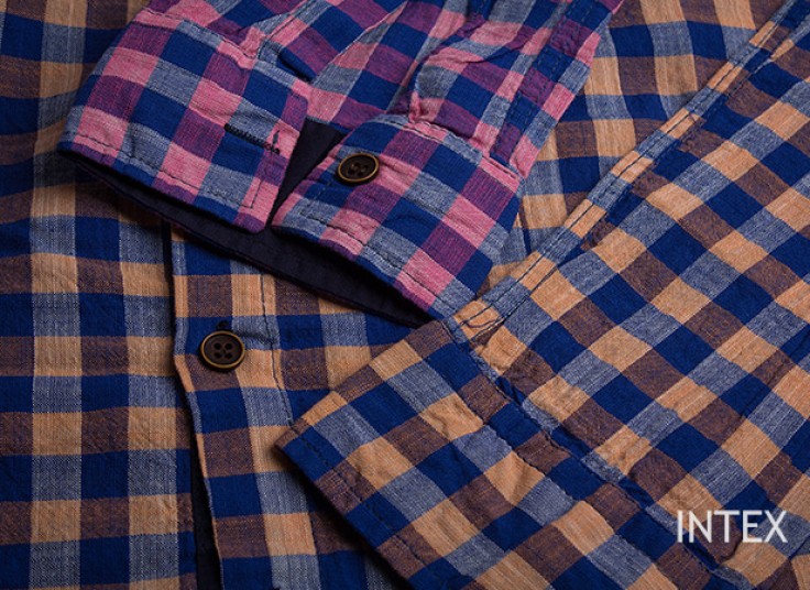 پیراهن چهارخانه INTEX مدل 158