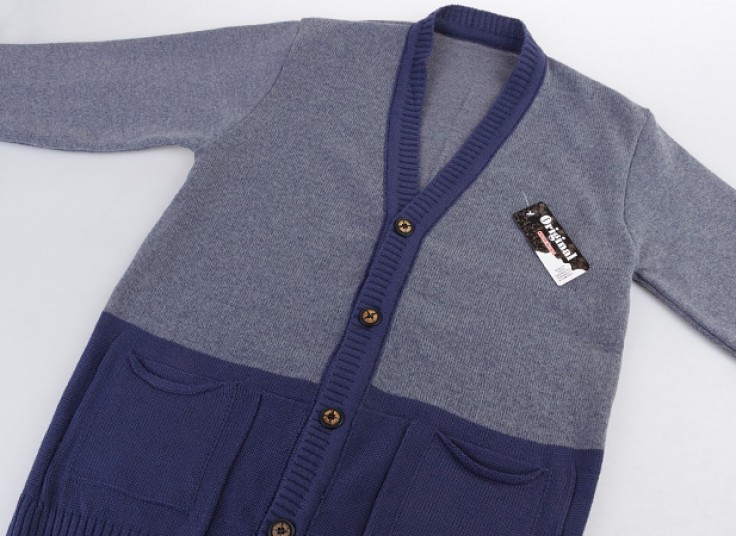 ژاکت بافت مردانه knobbed