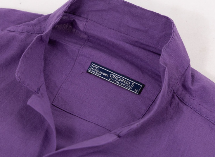 پیراهن کتان مردانه یقه دیپلمات Dior