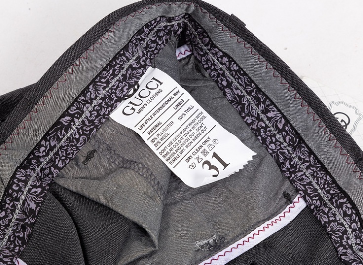 شلوار پارچه ای مردانه طرح Gucci