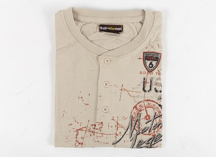 تیشرت آستین کوتاه مردانه atlas