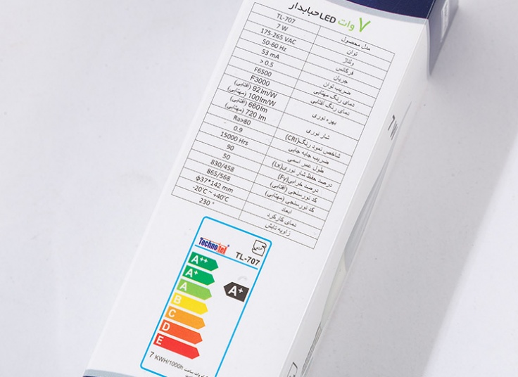 لامپ شمعی 7 وات Technotel