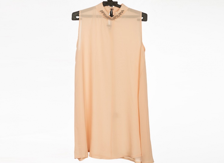 تاپ یقه مرواریدی زنانه