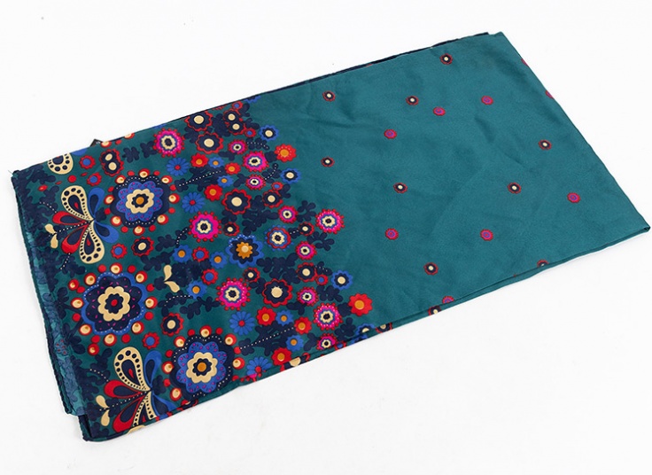 روسری ساتن طرحدار