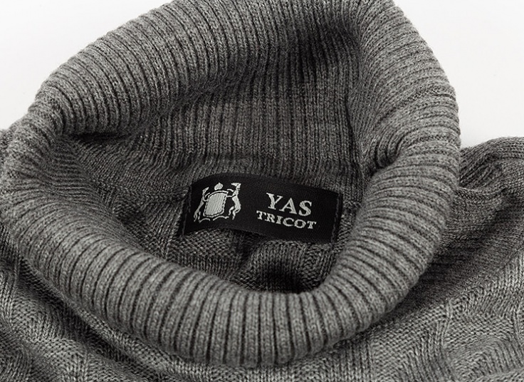 یقه اسکی بافت طرحدار