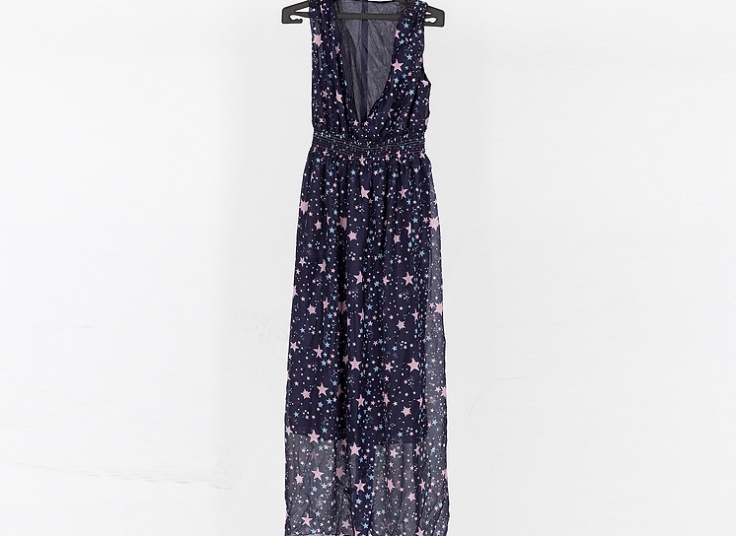 پیراهن ساحلی حریر زنانه