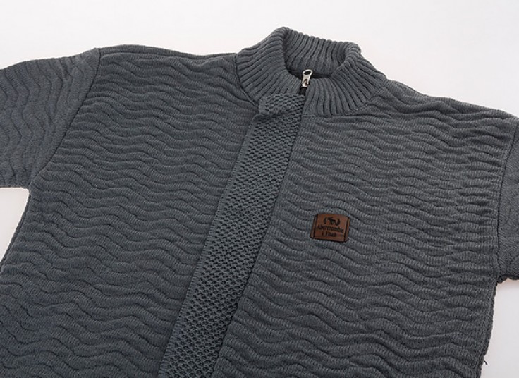 سویشرت بافت طرح Abercrombie