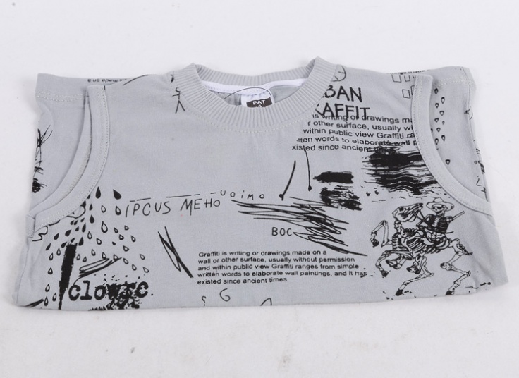 رکابی بچگانه طرحدار