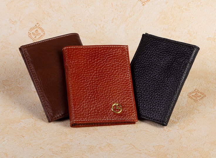 کیف پول چرم طبیعی مدل جیبی