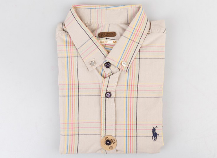 پیراهن مردانه چهارخانه POLO