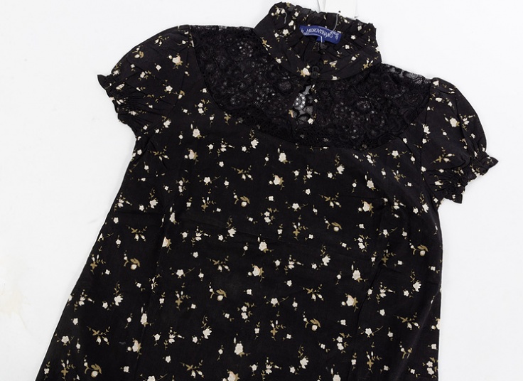 بلوز زنانه گیپور دار Mengyishang