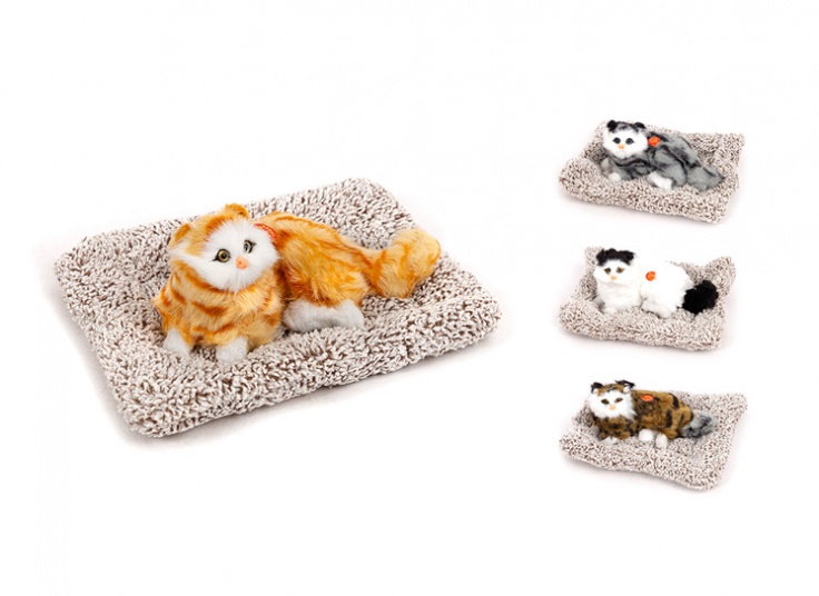 عروسک گربه بالشتی صدادار