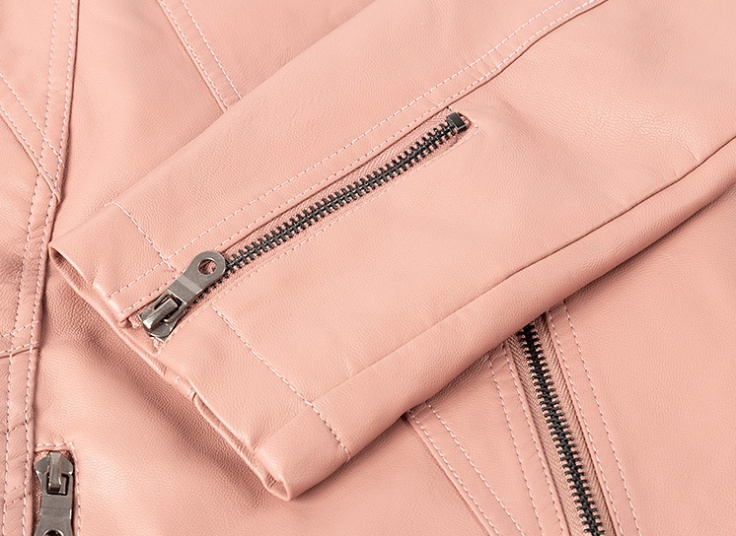 کاپشن چرم زنانه Chaoliu City