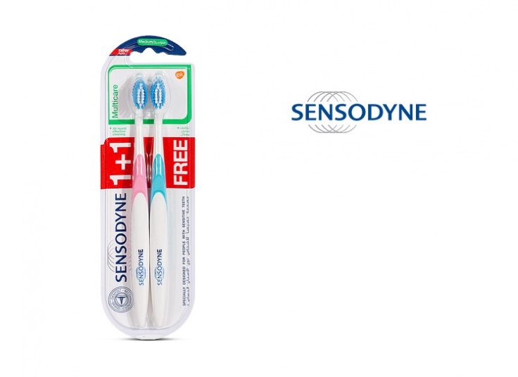پک 2عددی مسواک SENSODYNE