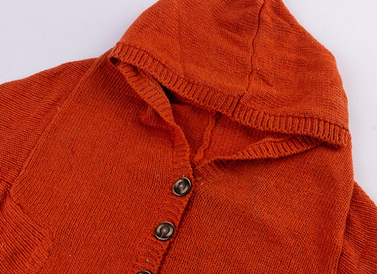 ژاکت بافت زنانه کلاه دار