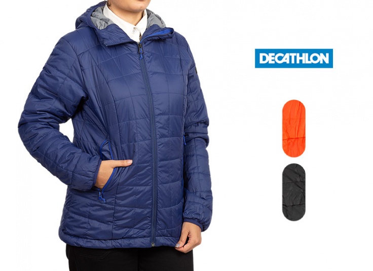 کاپشن زنانه طبیعت گردی Decathlon FORCLAZ