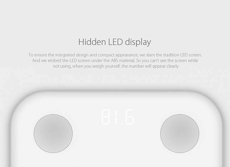 ترازو هوشمند Xiaomi composition Scale2