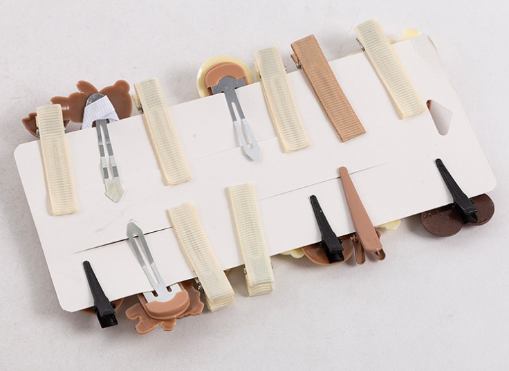 بسته 14 عددی گیره مو عروسکی