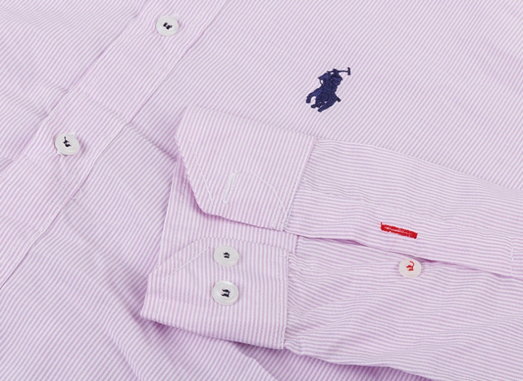 پیراهن راه راه مردانه طرح Polo Ralph Lauren