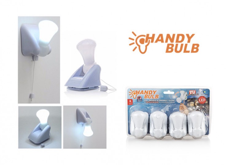 پکیج چهارتایی لامپ اضطراری HANDY BULB