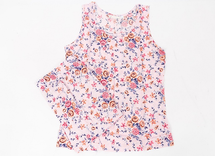 ست تاپ و شلوارک H and M