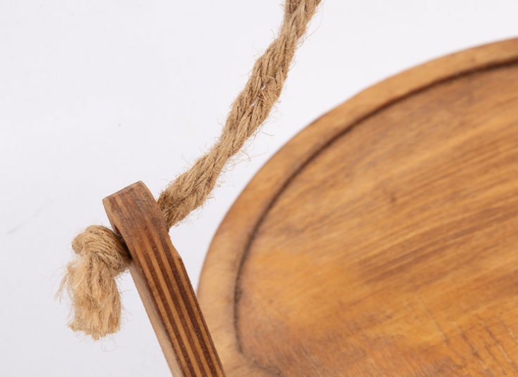 استند چوبی دو طبقه دسته کنفی