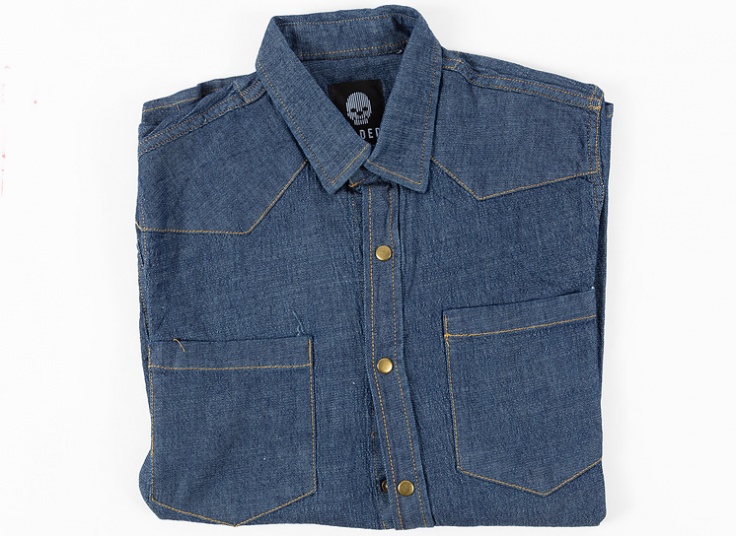 پیراهن جین مردانه FADED