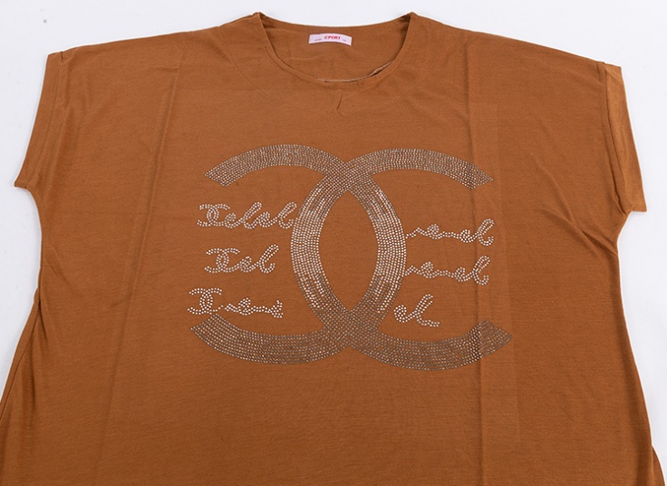 تاپ سایز بزرگ طرح Chanel