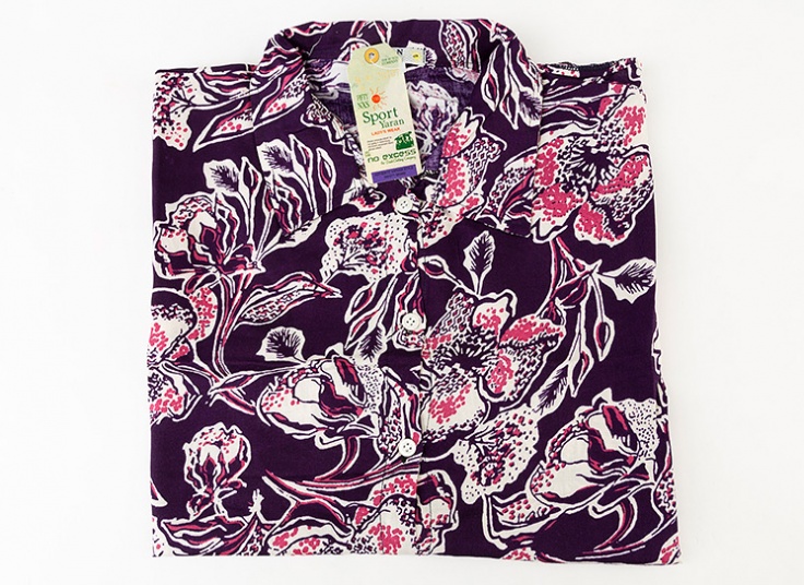 تاپ نخی آستین کلاغی