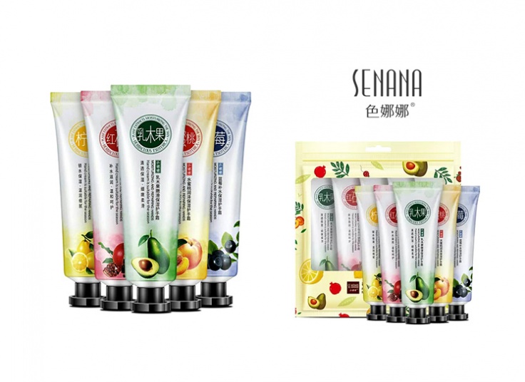 پک 5 عددی کرم مرطوب کننده SENANA