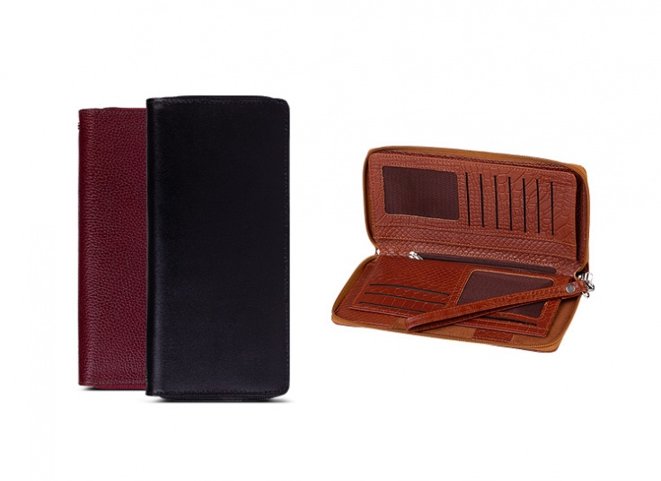 کیف مدارک چرم طبیعی