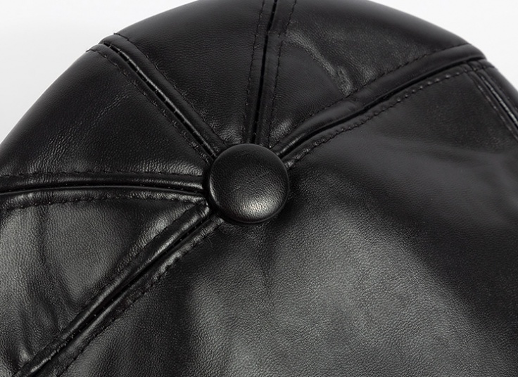 کلاه کپ چرمی