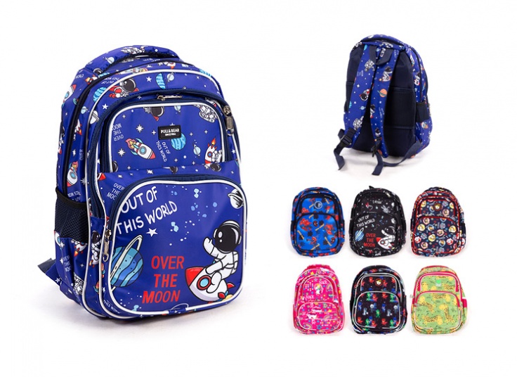 کوله مدرسه طرح کارتونی