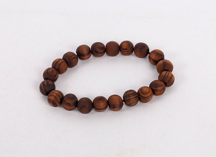 دستبند مهره چوبی
