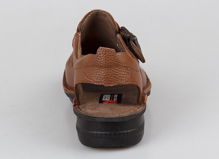 صندل چرم طبیعی مردانه NEGHIN