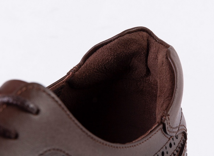 کفش مردانه چرم طبیعی مدل هشت ترک