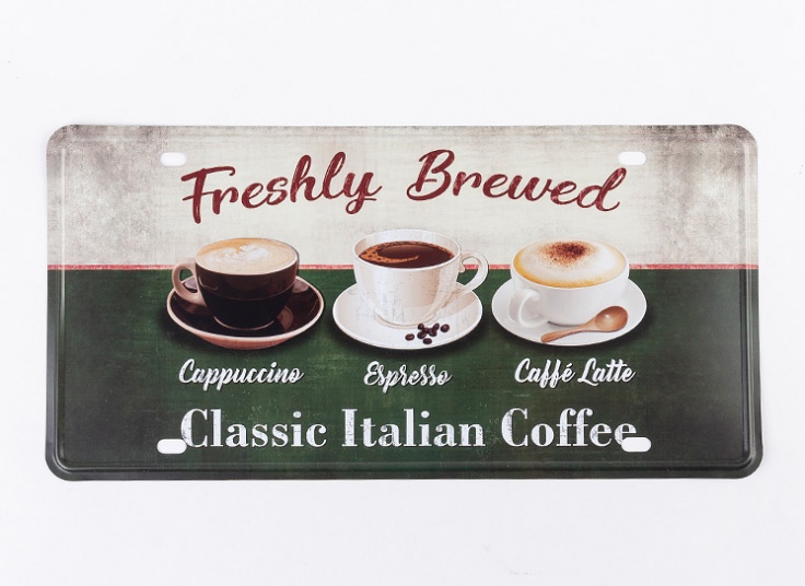 تابلو پلاک فلزی