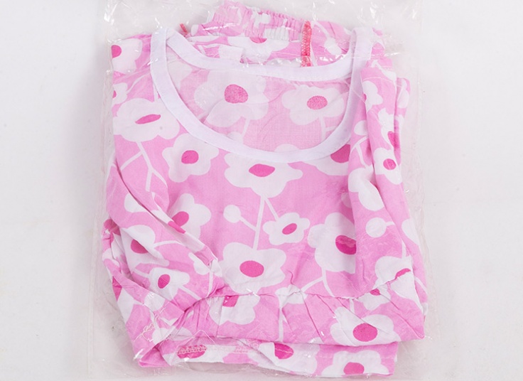 لباس دو تکه نخی دخترانه