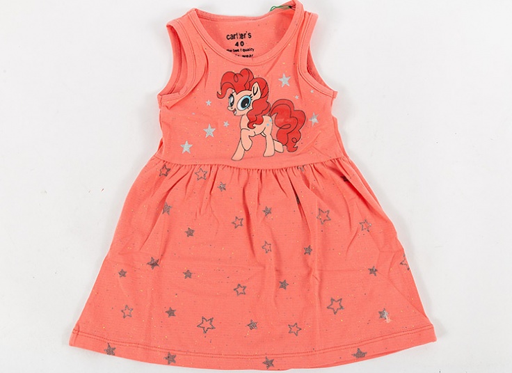 سارافون دخترانه چاپ دار