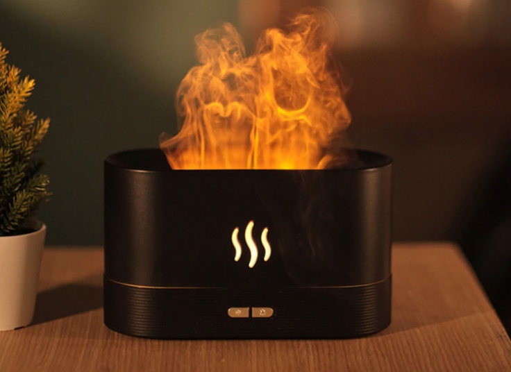 دستگاه بخور و رطوبت ساز مدل شعله آتش DQ-701