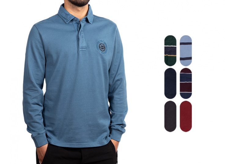 پولوشرت آستین بلند مردانه M&S