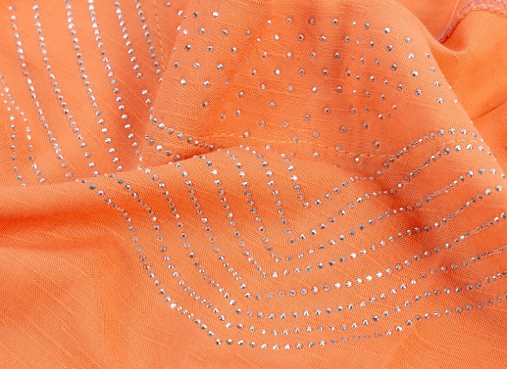 تیشرت نگین دار سایز بزرگ زنانه