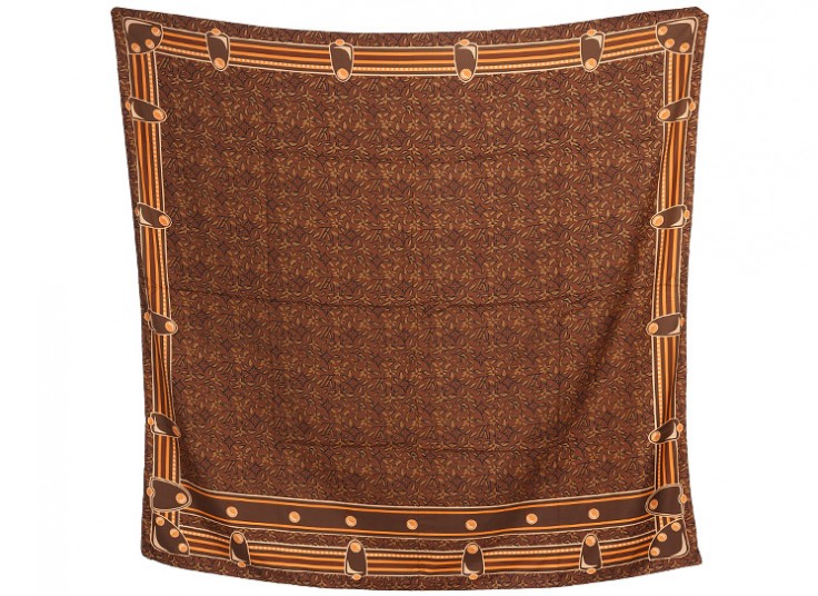 روسری ساتن ابریشم قواره دار Multi Brand