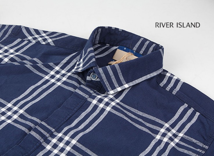 پیراهن مردانه چهارخانه River Island