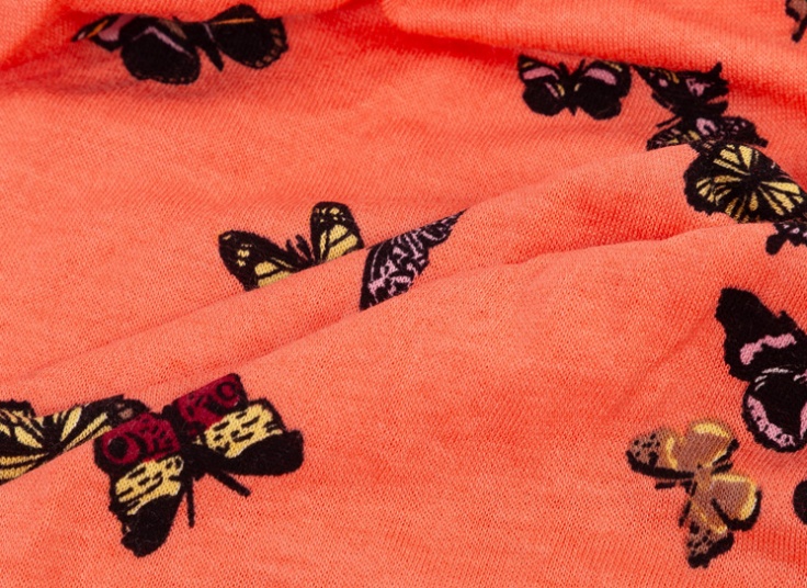 تیشرت آستین کوتاه طرح Butterfly