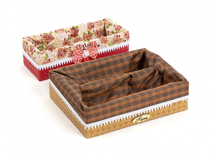 ارگانایزر قاشق و چنگال چوبی