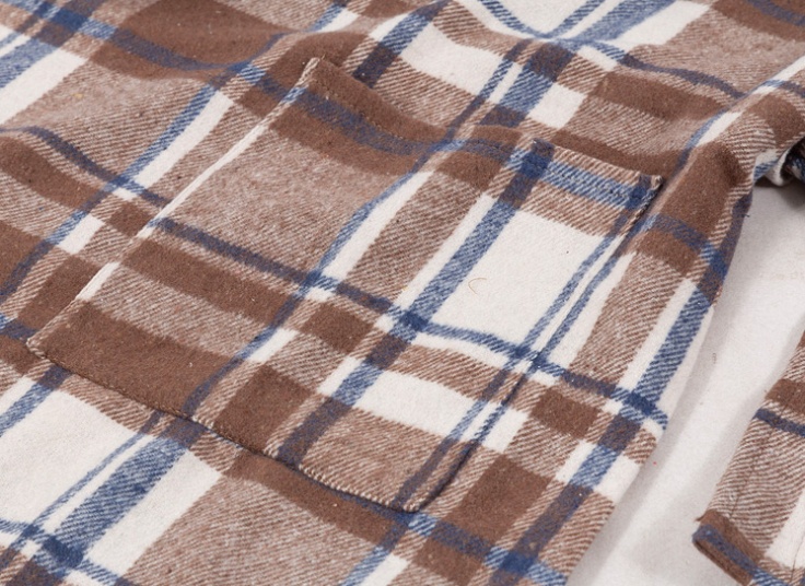 کفتان پشمی چهارخانه زنانه