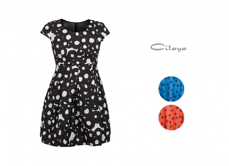 پیراهن زنانه کمر کلوش Cilaya