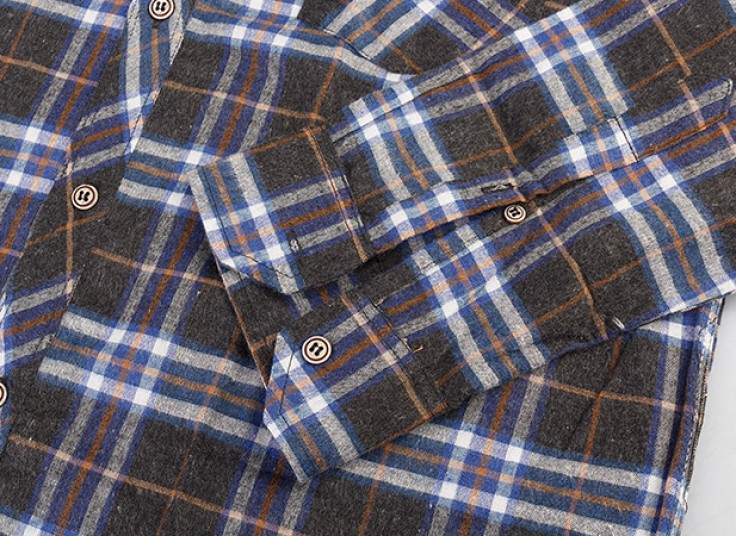 پیراهن پشمی مردانه سایز بزرگ PAZZO